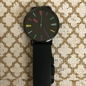 Black Watch with Multicolor Markers